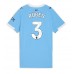 Manchester City Ruben Dias #3 Hjemmedrakt Dame 2025-26 Korte ermer